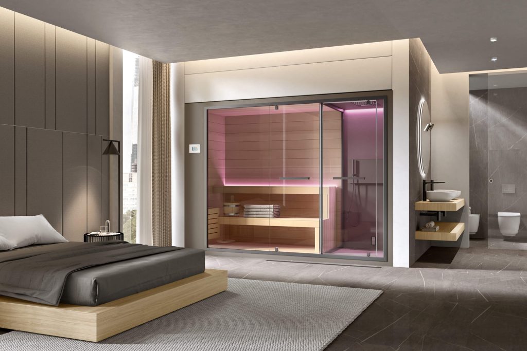 Contract con moduli sauna + hammam