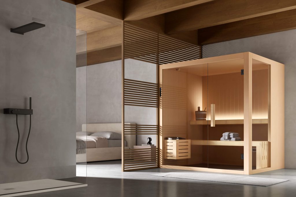 Sauna Kyra a uso domestico