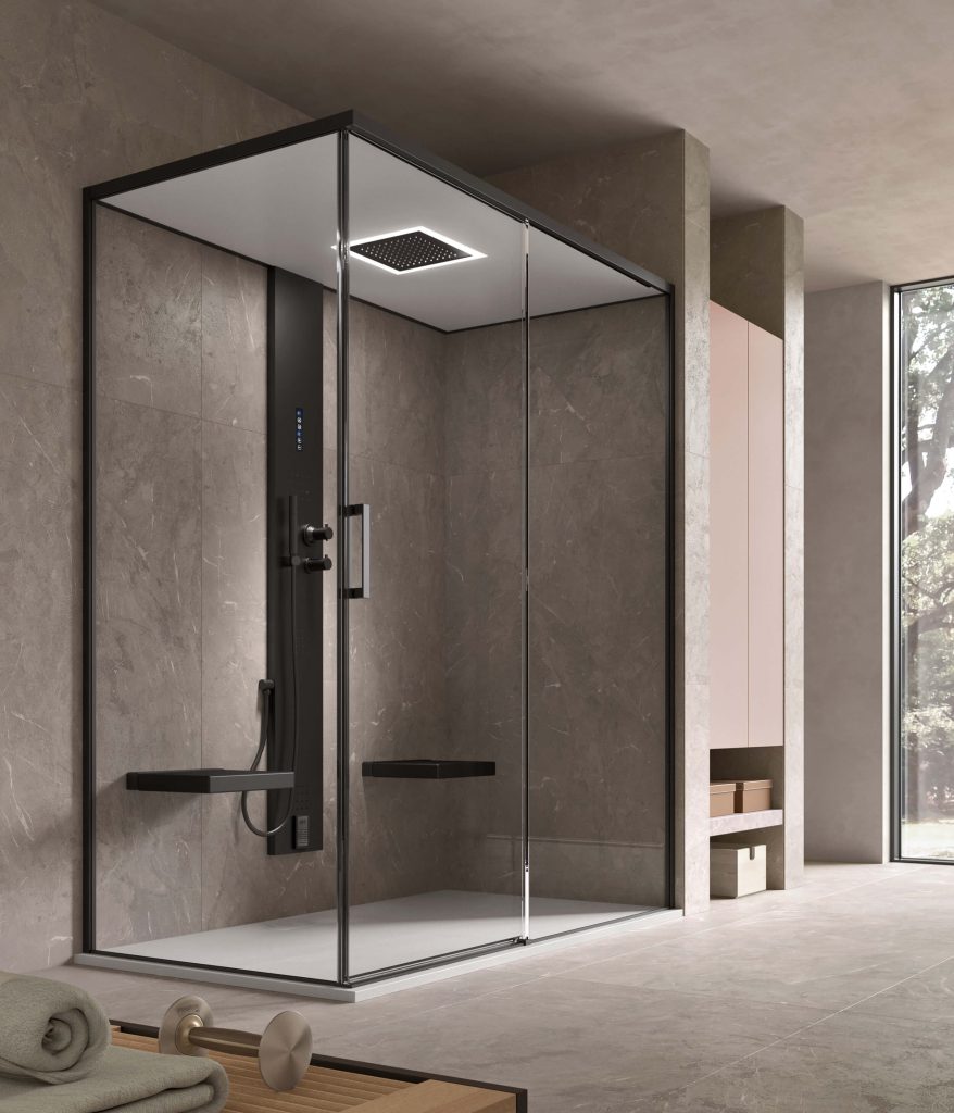 Gemini con colonna G Steam per hammam a casa