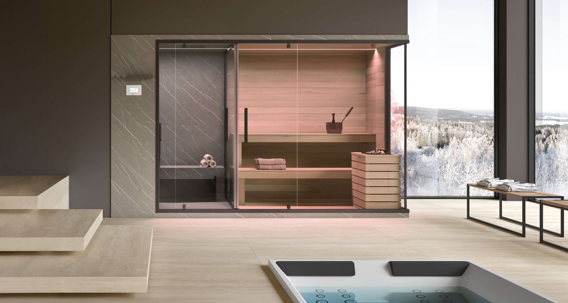 Spa in casa: arredare l'area wellness con Gruppo Geromin