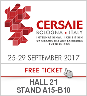 Hafro-Geromin - Cersaie 2017 - Free ticket